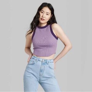 Wild Fable High-Neck Tank Top XS